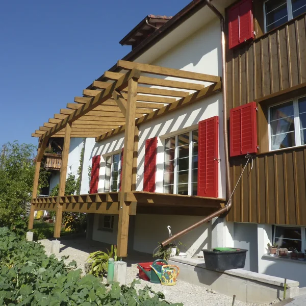 Sigg Holzbau | Holzbau Terrasse Balkon
